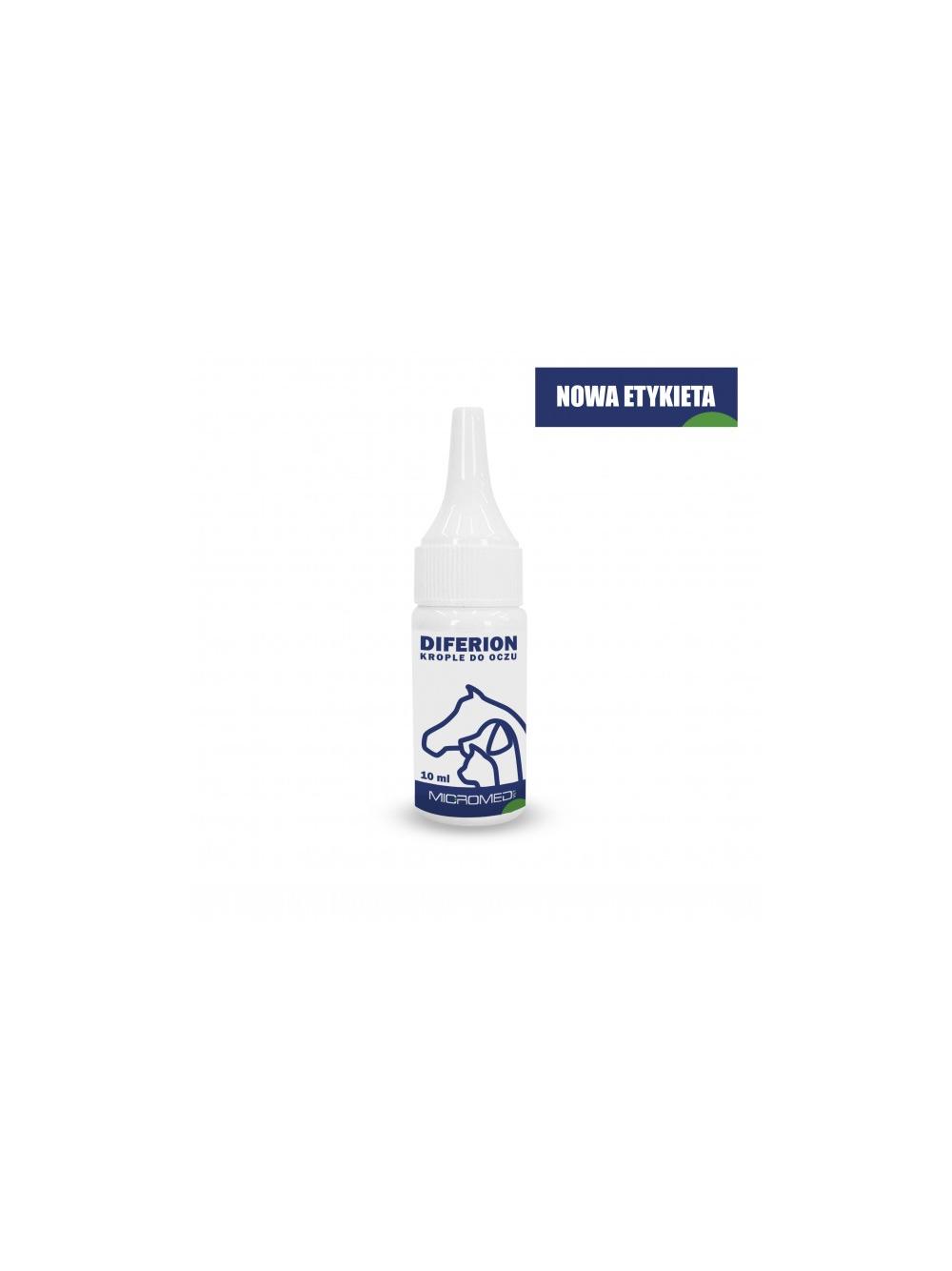 MICROMED Vet Diferion, Krople do oczu 10 ml
