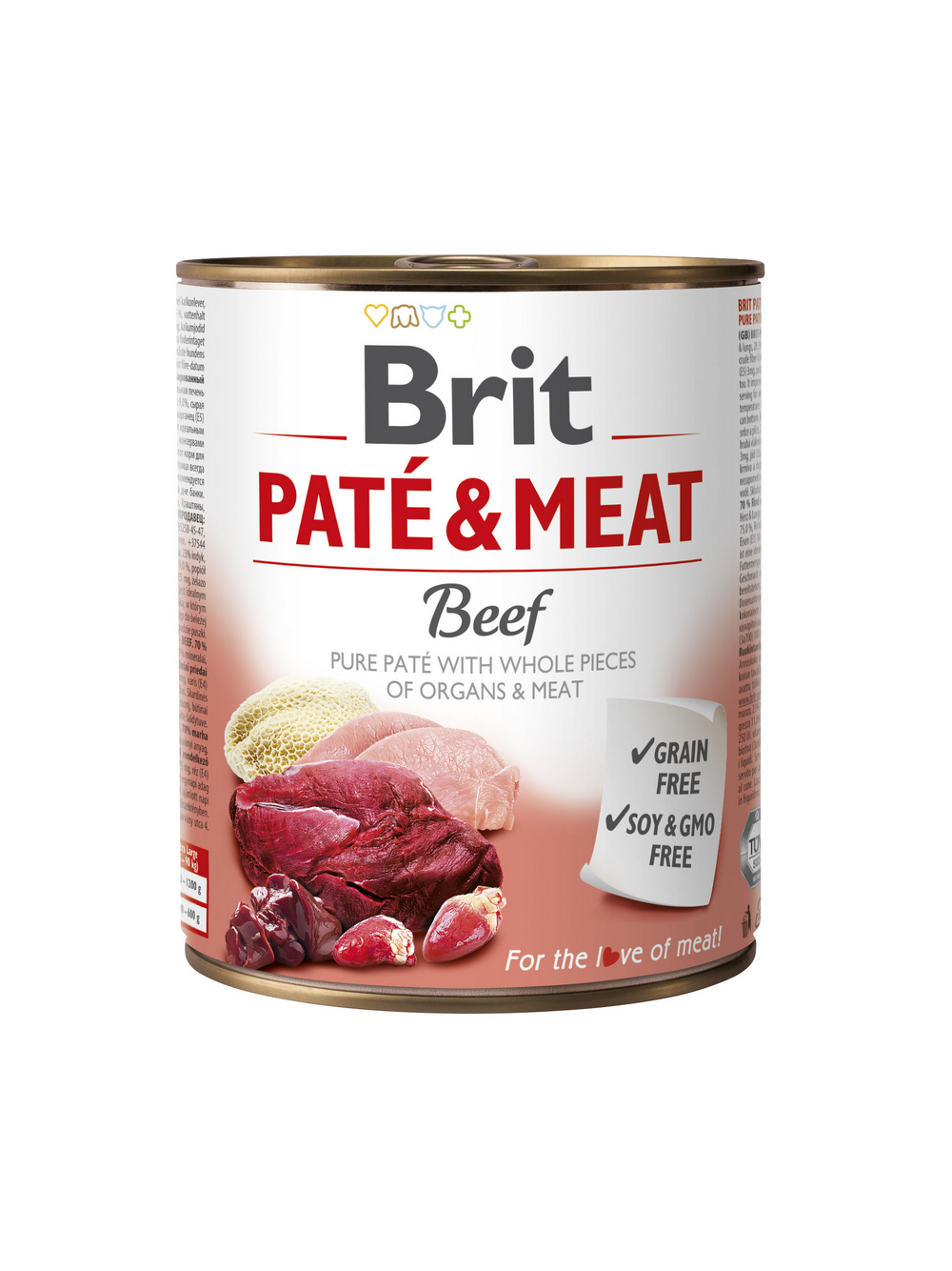 BRIT PATE & MEAT BEEF 6x800g