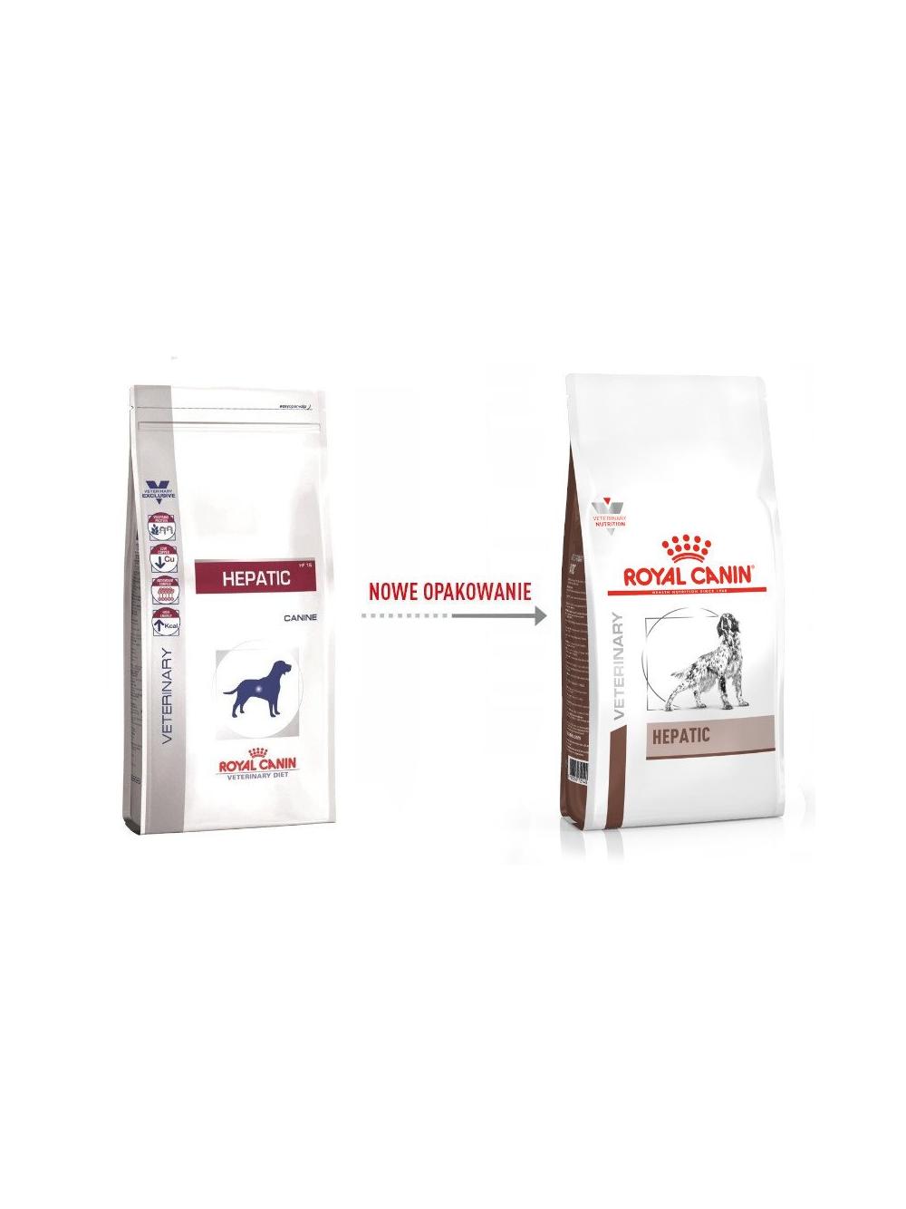 ROYAL CANIN Hepatic HF 16 1,5kg Opakowanie uszkodzone (8076) !!!!