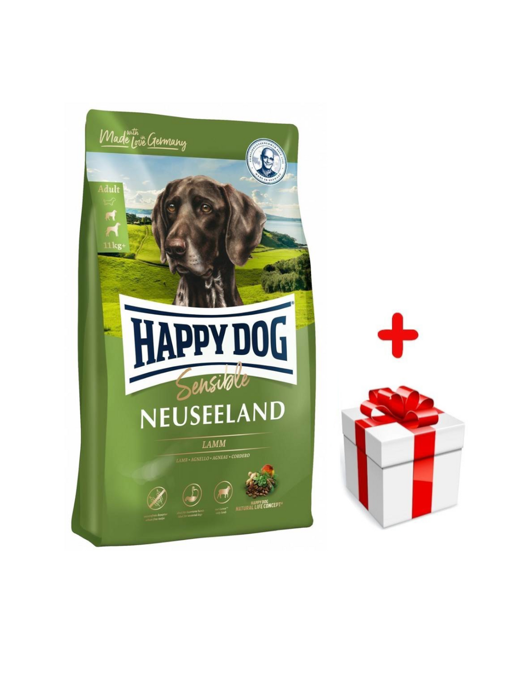 Happy Dog Supreme Sensible New Zeland 12,5kg + niespodzianka dla psa GRATIS!
