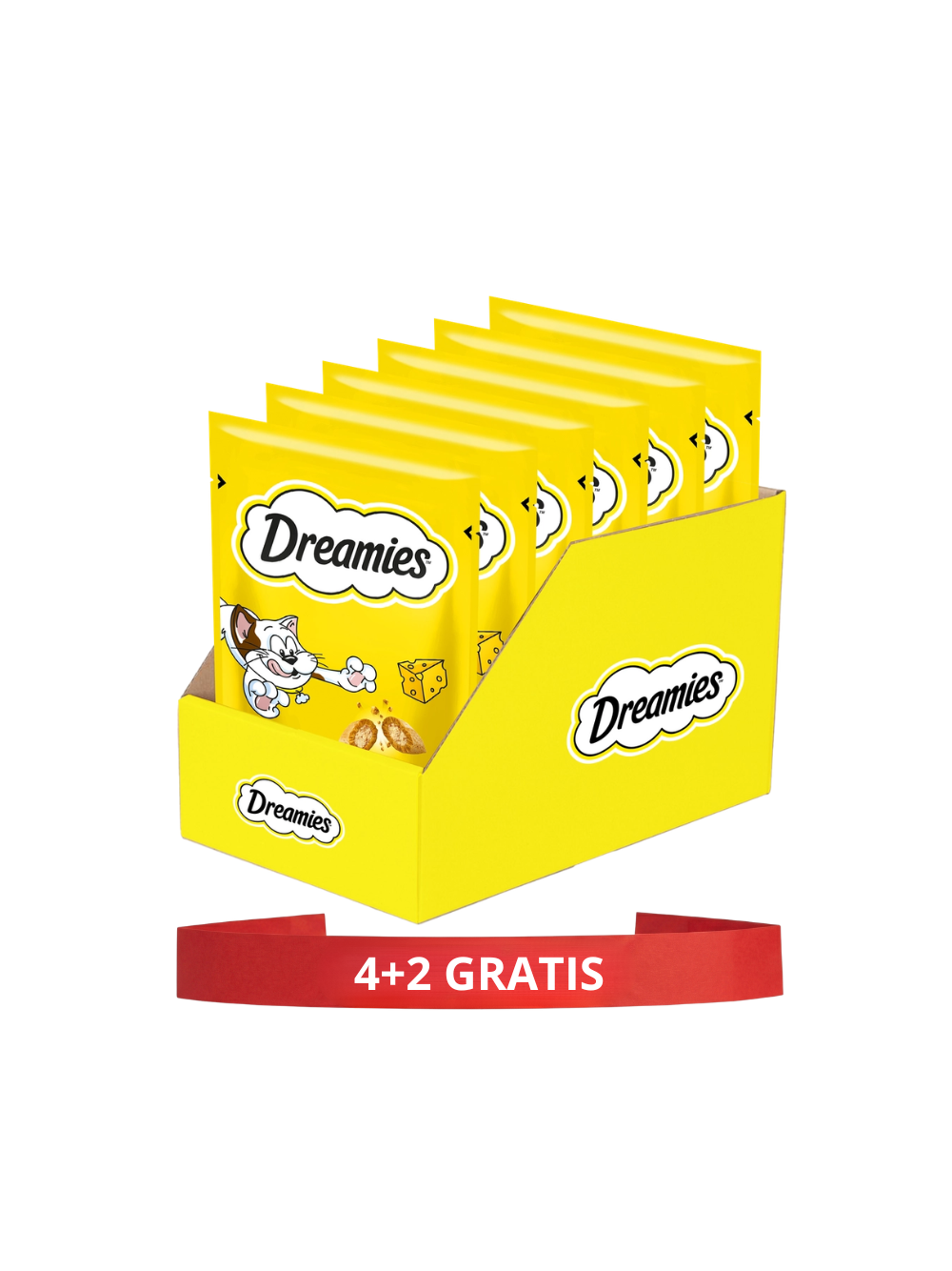 DREAMIES 6x60g - przysmak dla kota z pysznym serem