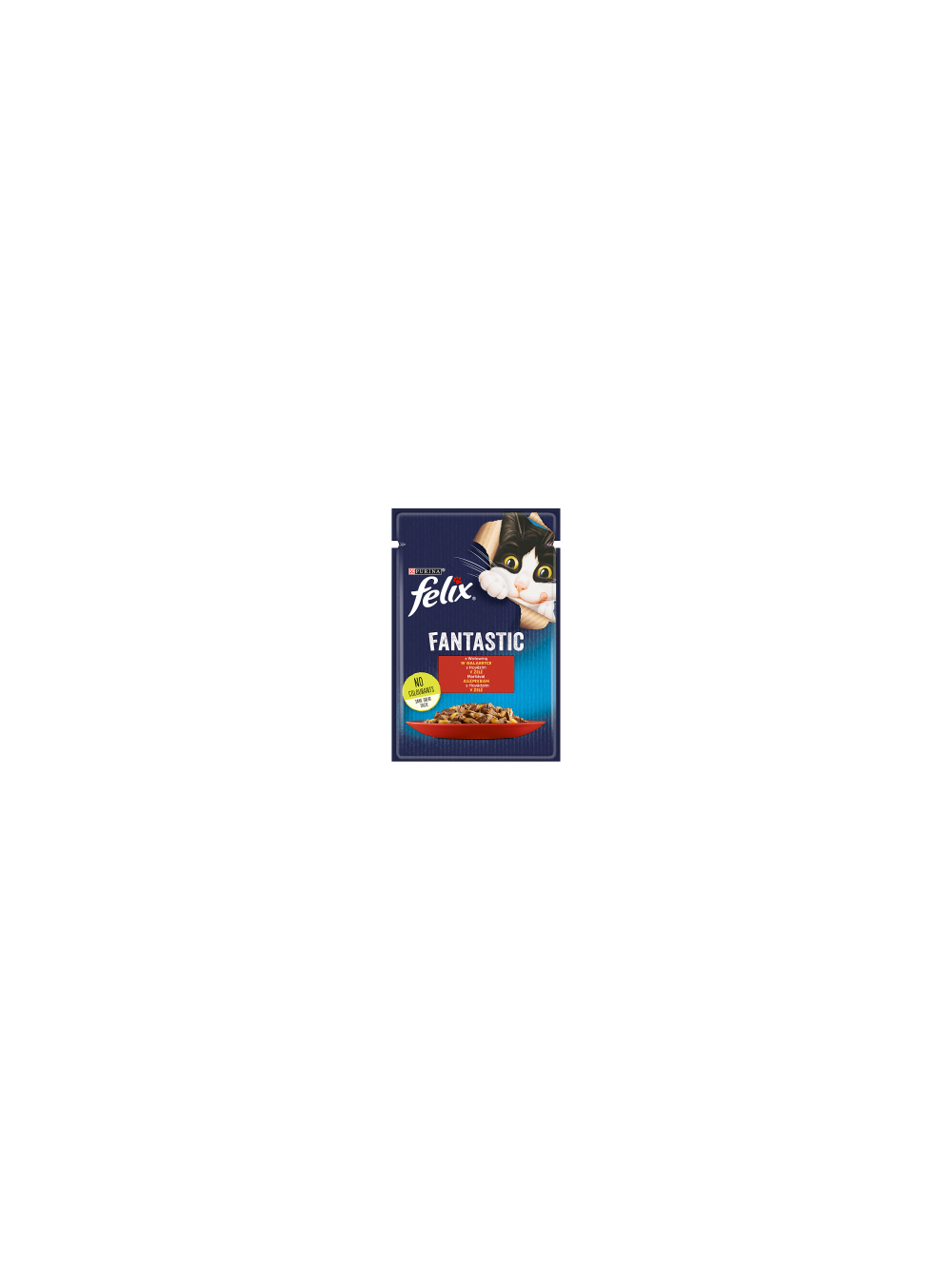 FELIX Wołowina w galaretce - saszetka 26x85g