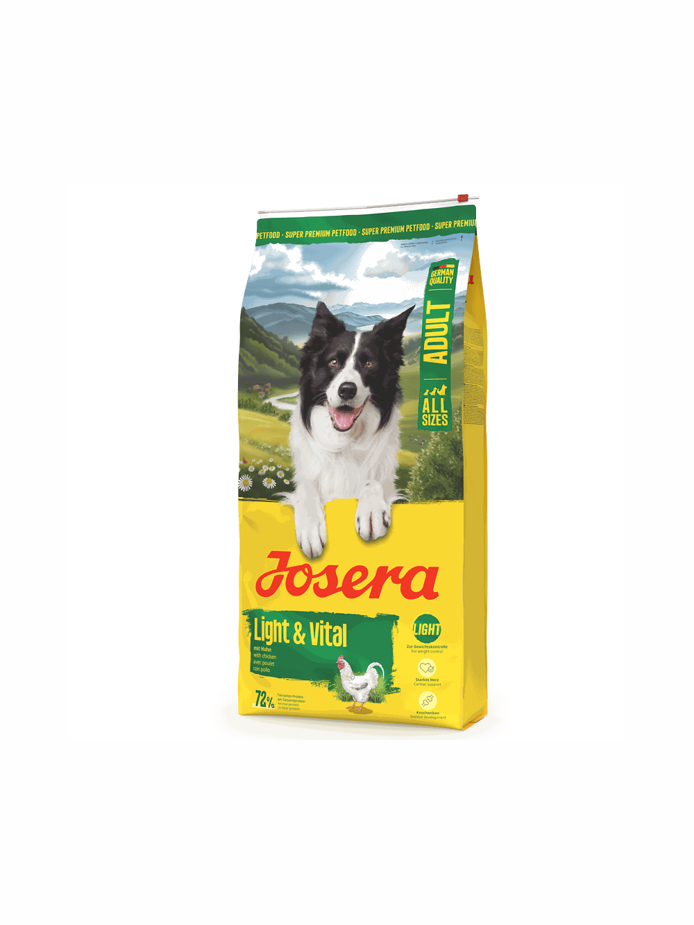 JOSERA Adult Light & Vital 12,5kg opakowanie uszkodzone (6842,6844,9384,9611)!!!