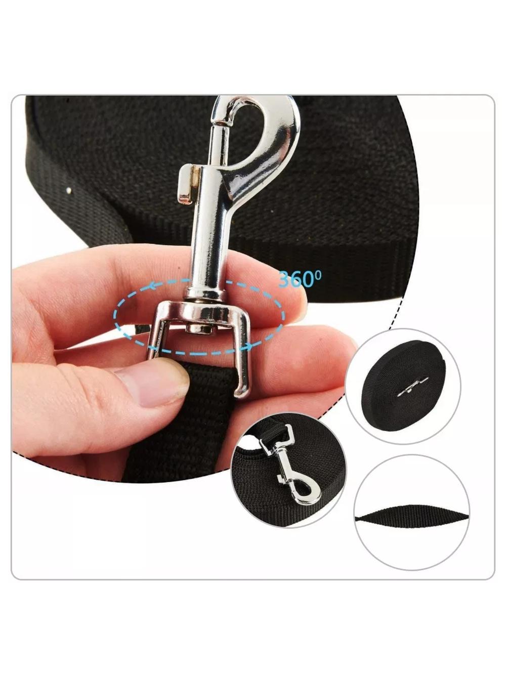 NUXIE® Smycz treningowa dla psa do tresury 5m 2,5cm