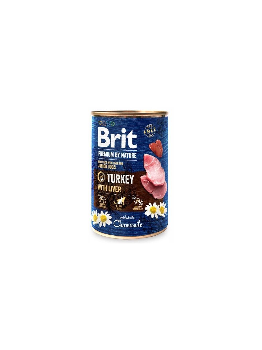 Brit Premium by Nature Turkey With Liver 6x400g