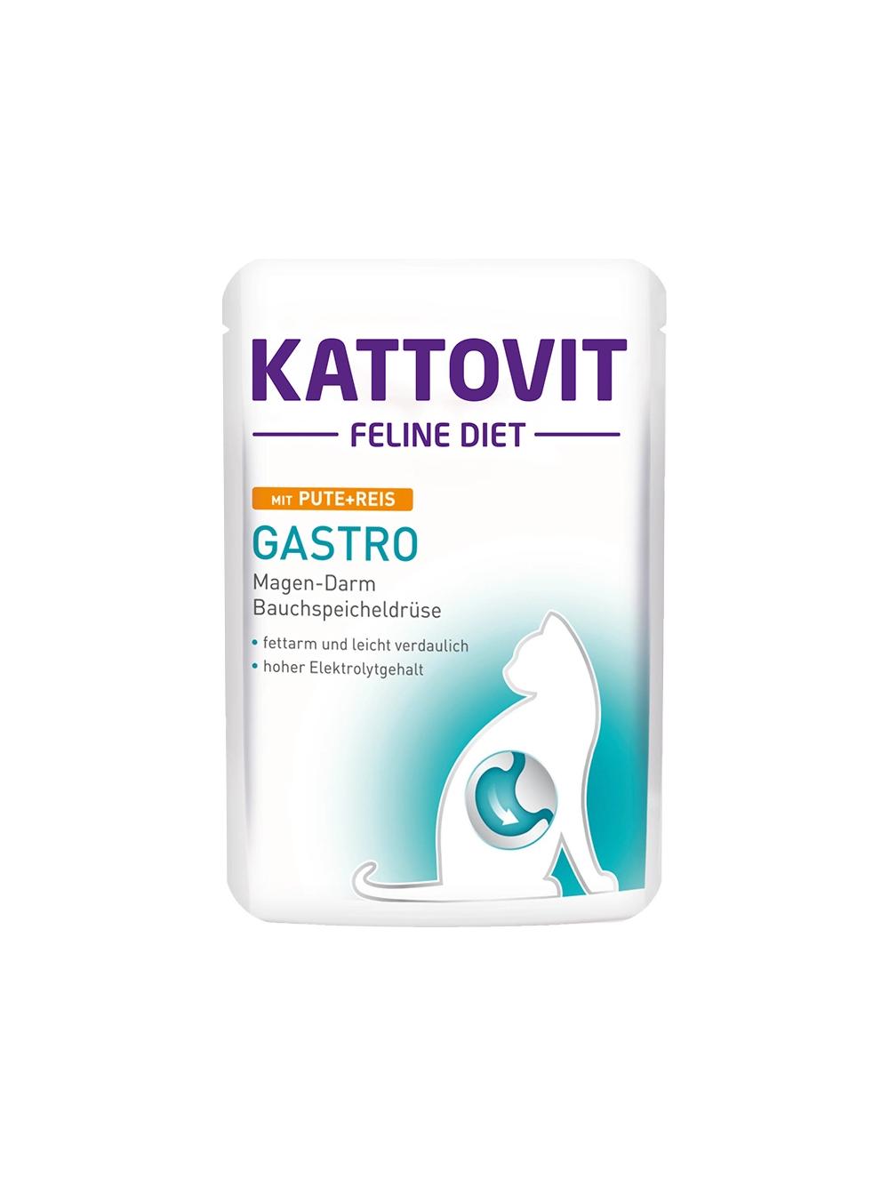 Kattovit Gastro indyk 85g saszetka