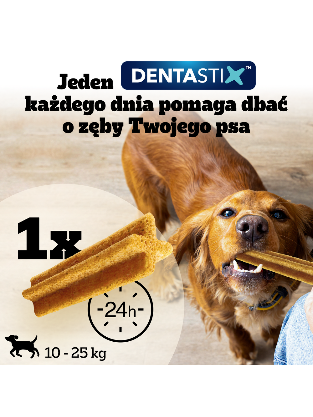 Pedigree Dentastix Light Dental Chews Średnie rasy Przysmaki dla psów 7szt. - 98g
