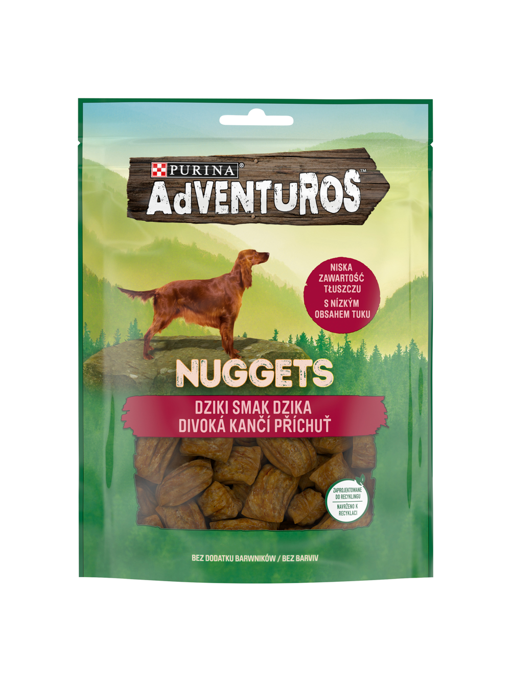 ADVENTUROS Nuggets Bogate w dzika 90g