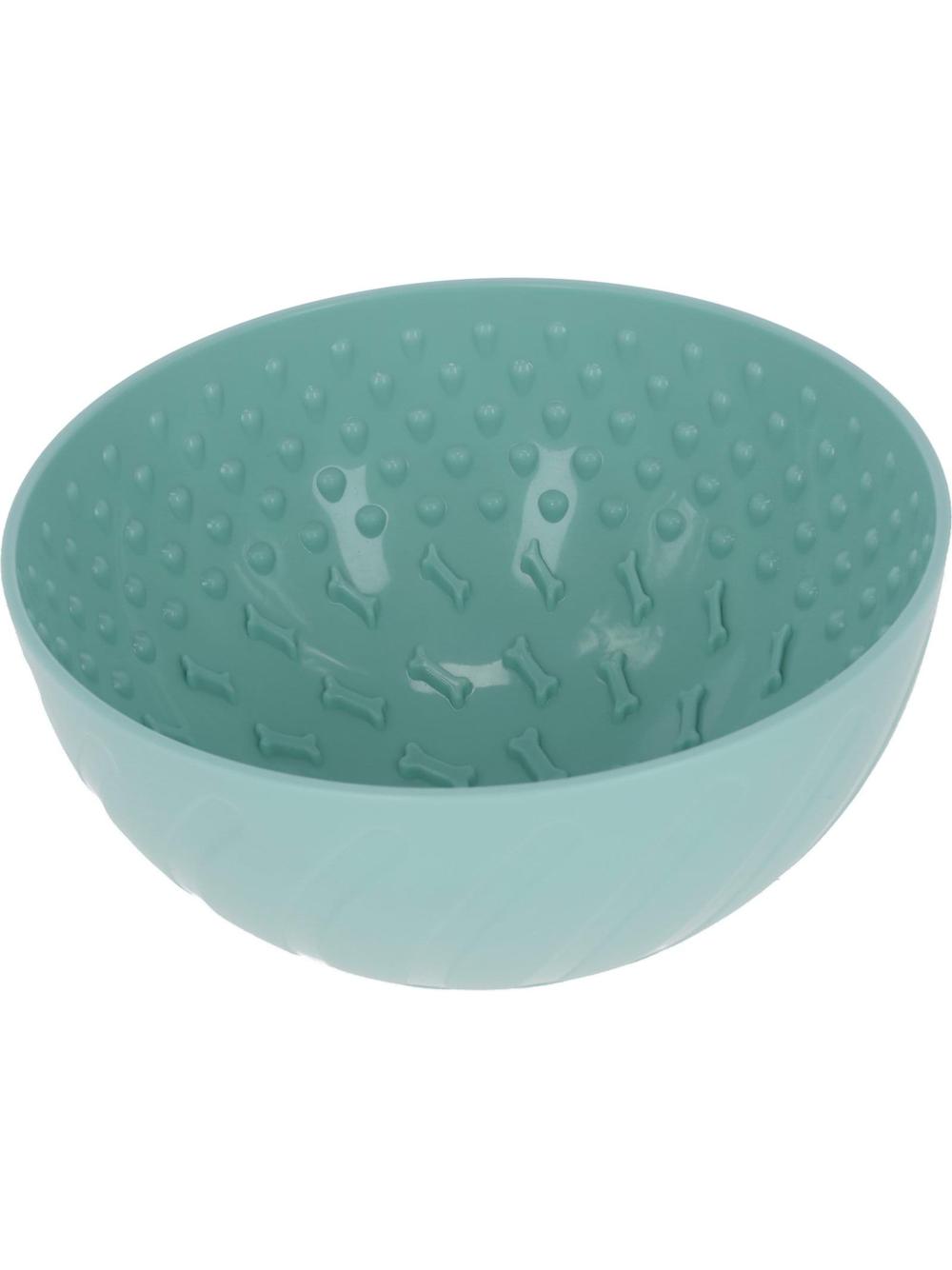 Kerbl Miska do lizania Slippy, śr. 20,5 cm, turkusowy