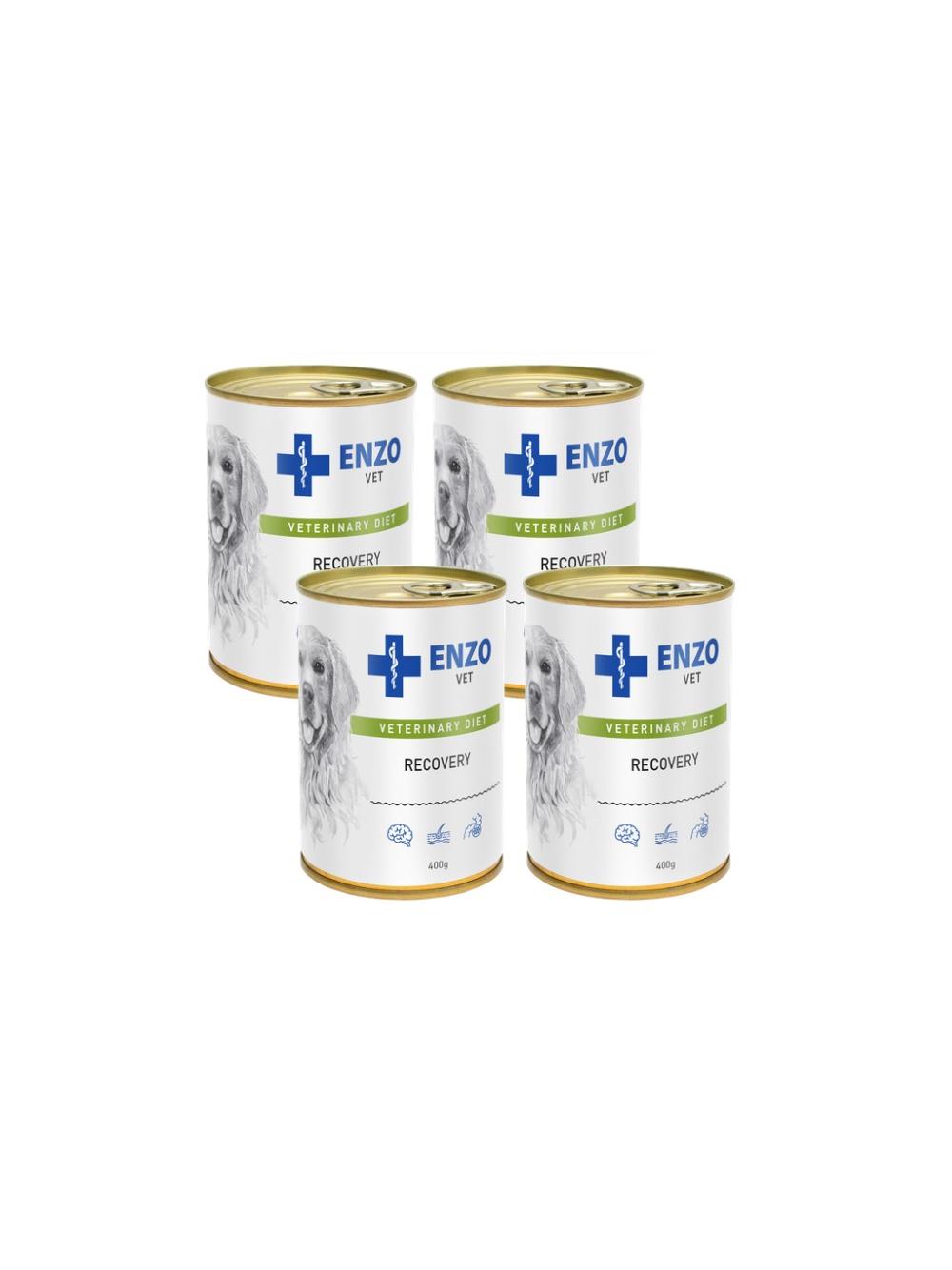ENZO VET Recovery dieta w okresie rekonwalescencji dla psów 4x400g