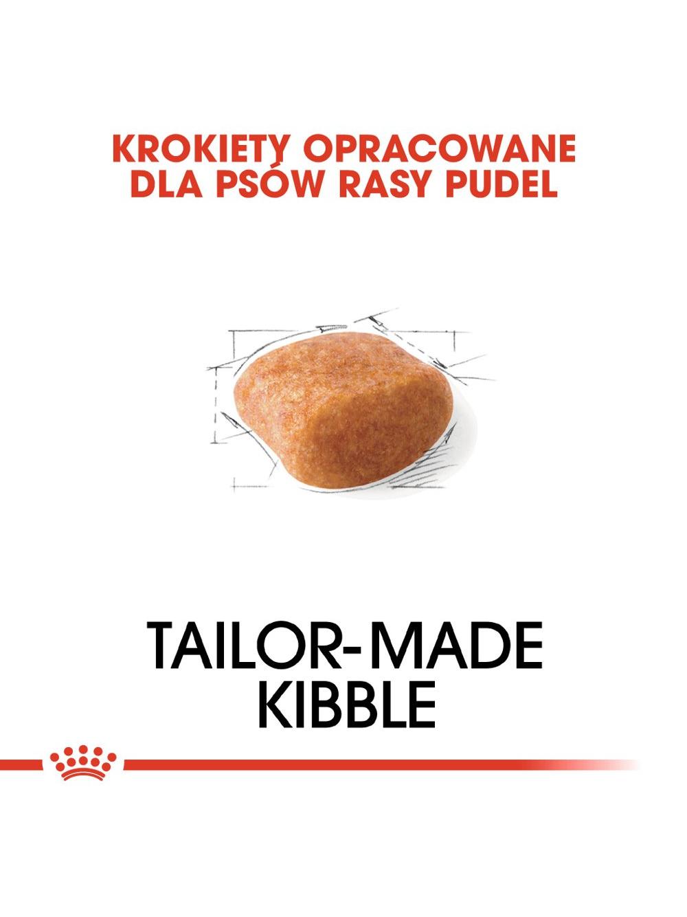 ROYAL CANIN Poodle Adult 1,5kg karma sucha dla psów dorosłych rasy pudel miniaturowy/ opakowanie uszkodzone (7157)!!!!