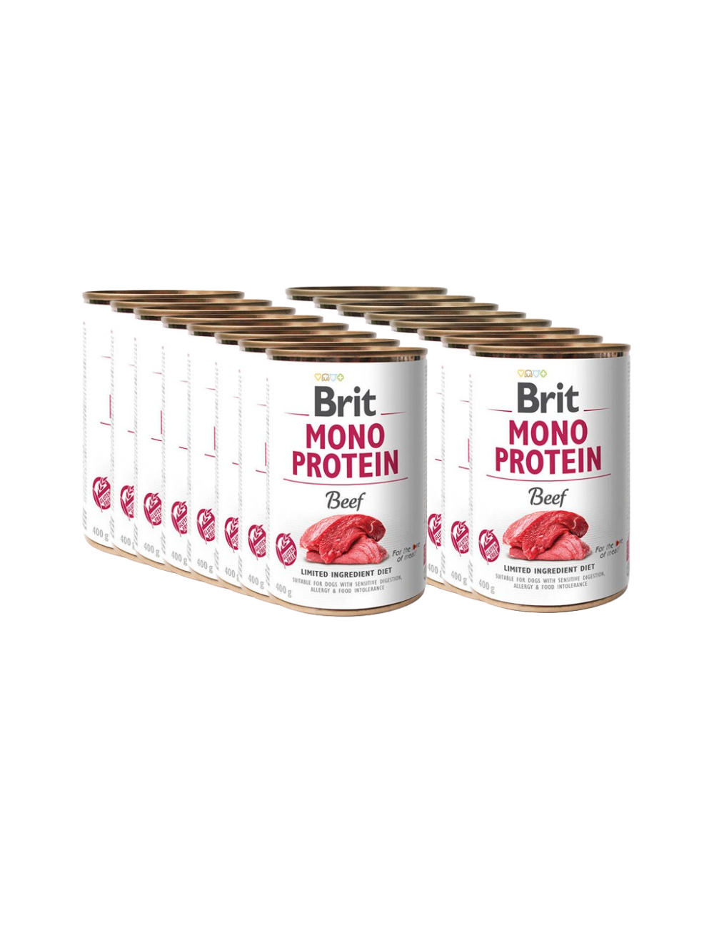 BRIT MONO PROTEIN BEEF 18x400g