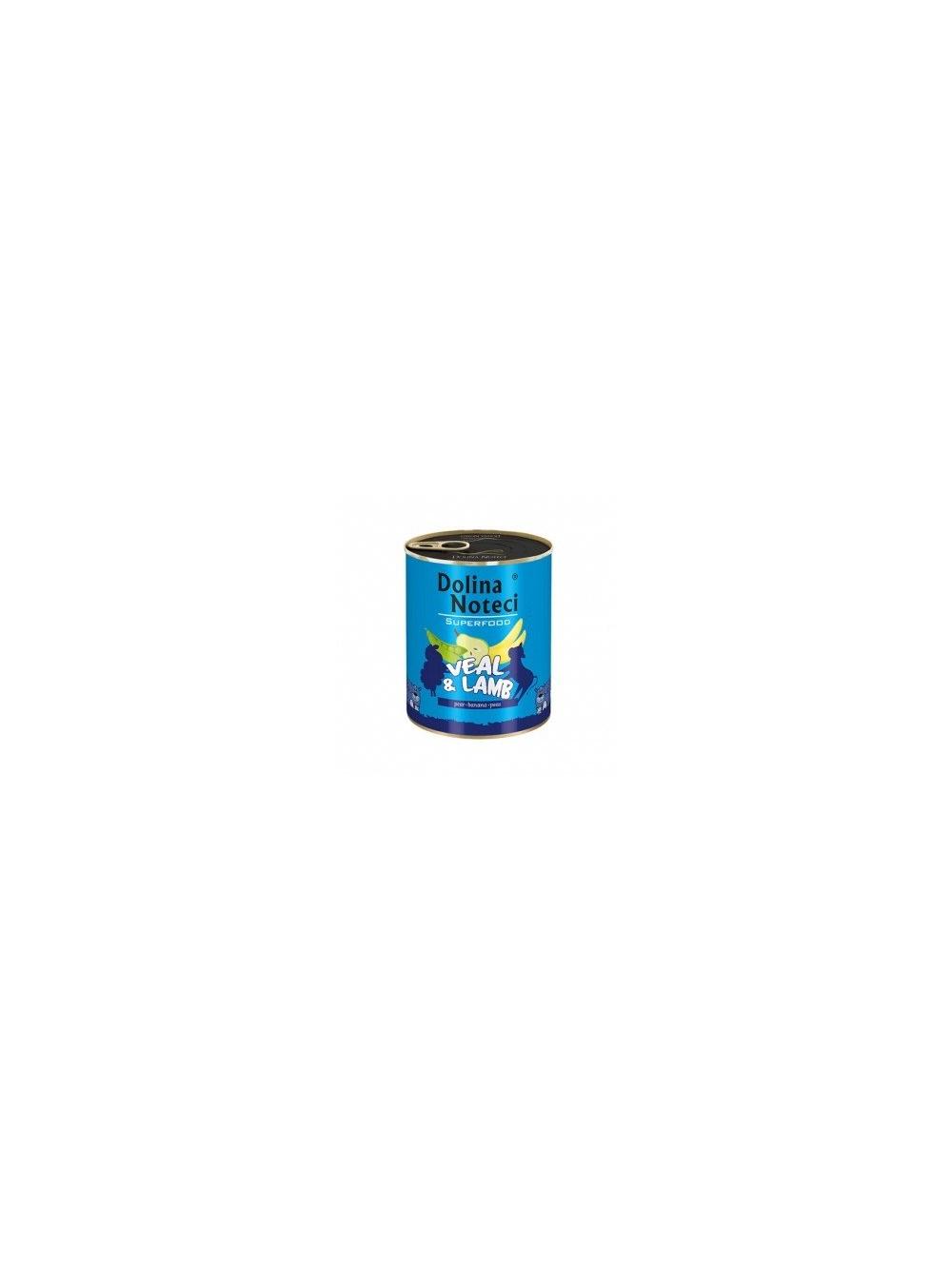 DOLINA NOTECI PREMIUM SUPERFOOD cielęcina i jagnięcina 6x800g