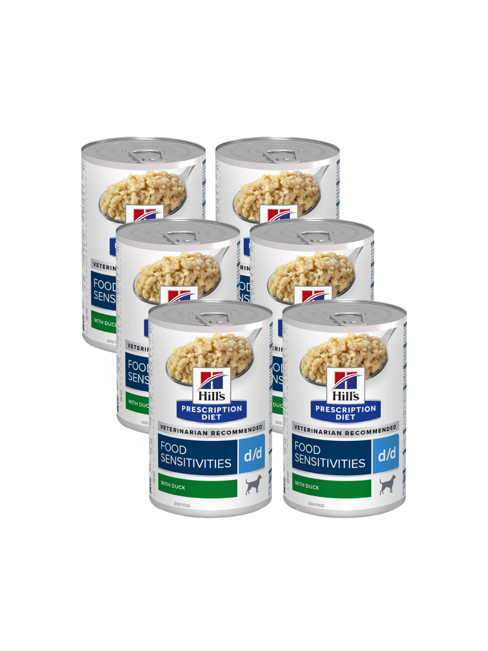 HILL'S PD Prescription Diet Canine d/d Kaczka (Duck) 6x370g