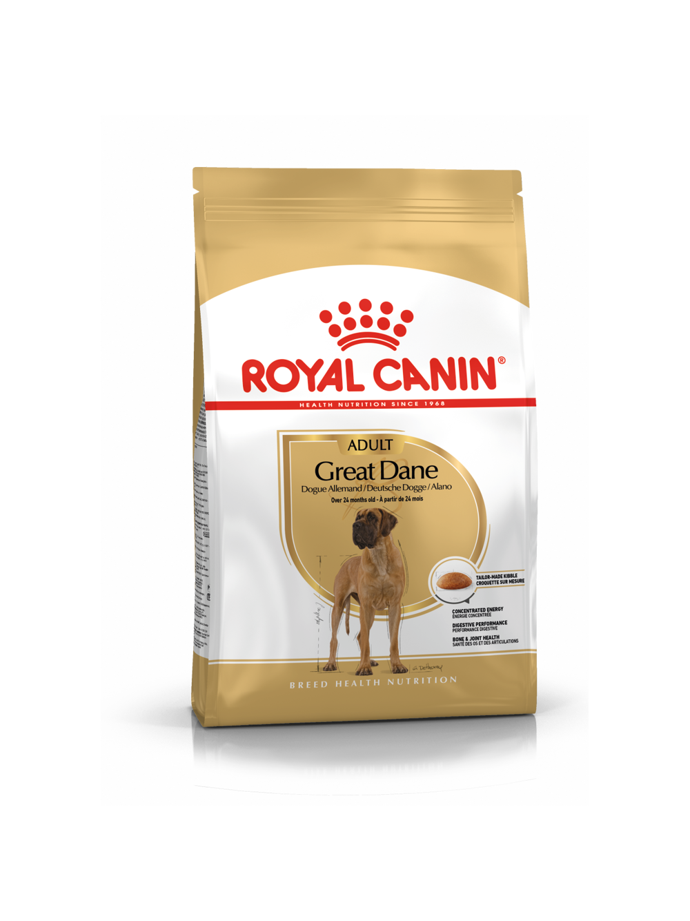 ROYAL CANIN Great Dane Adult 12kg karma sucha dla psów dorosłych rasy dog niemiecki  + niespodzianka dla psa GRATIS!