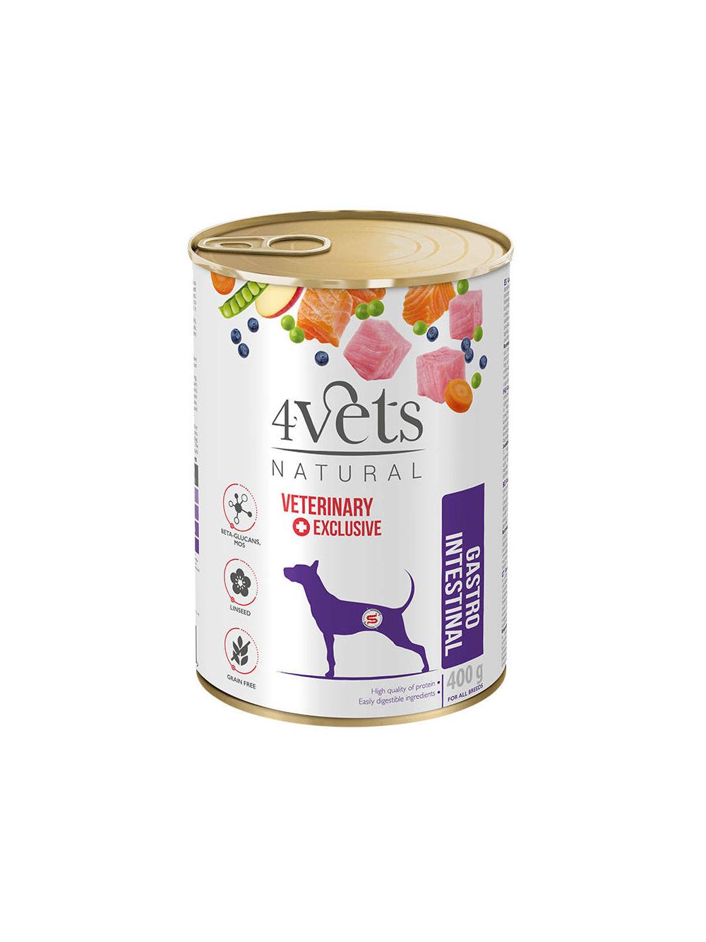 4Vets dla psów Gastro Intestinal 400g