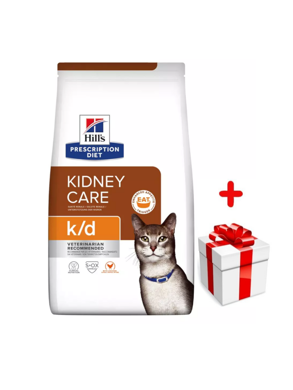 HILL'S PD Prescription Diet Feline k/d 1,5kg + niespodzianka dla kota GRATIS!