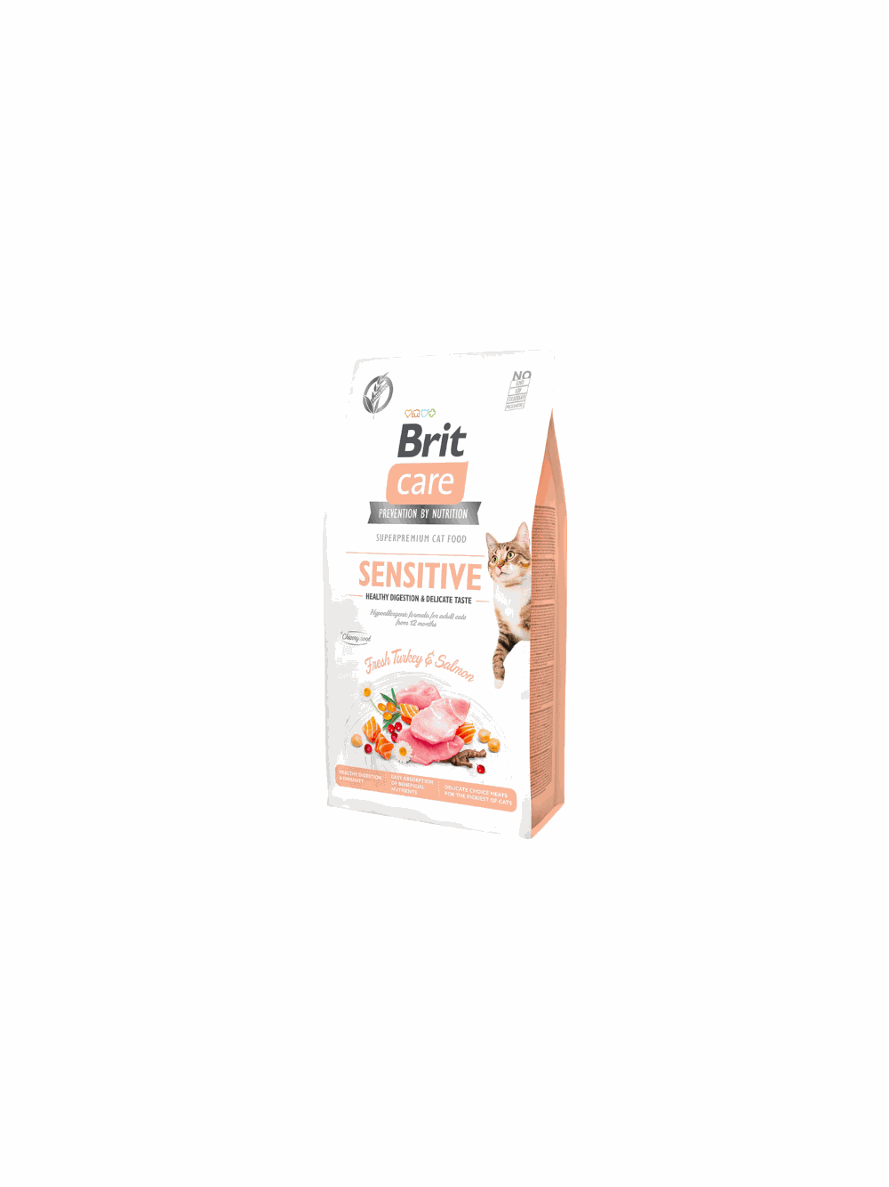 BRIT Care Cat Grain-Free Sensitive 2kg + niespodzianka dla kota GRATIS!