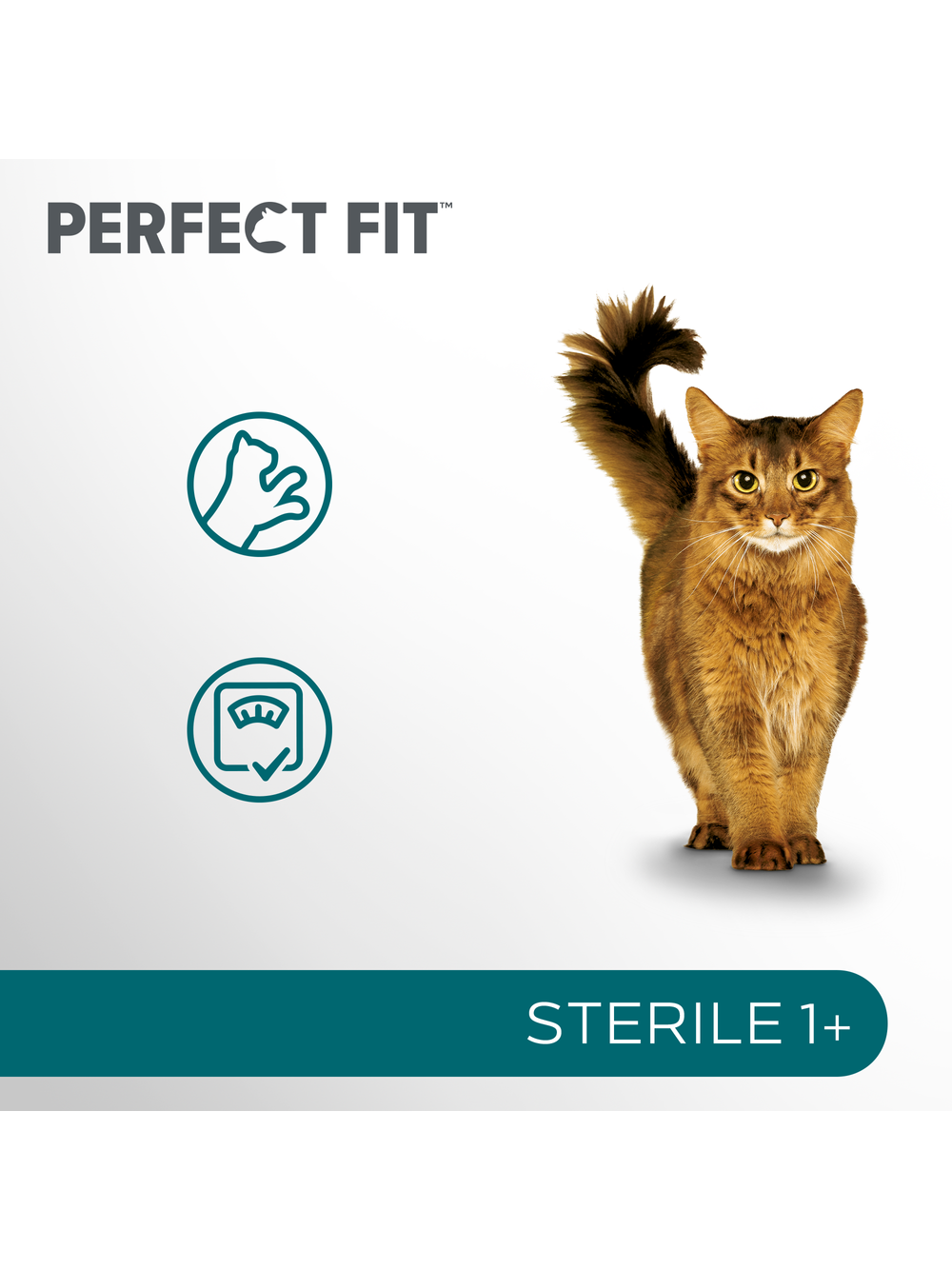 PERFECT FIT (Sterile 1+) 4x750g Bogaty w Kurczaka - sucha karma dla kota po sterylizacji