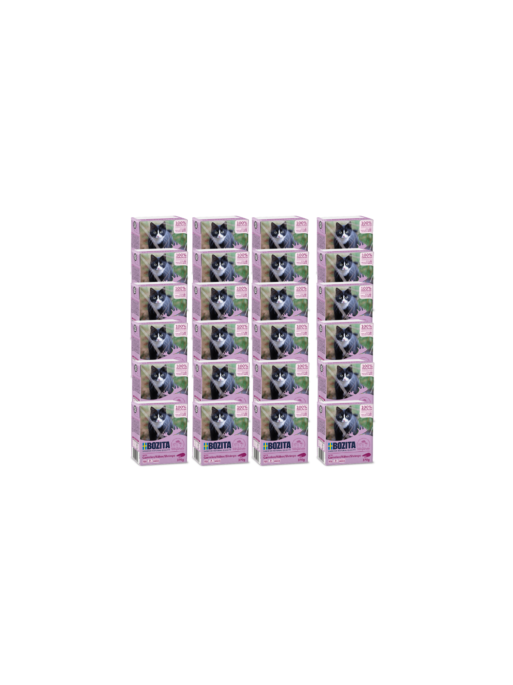 BOZITA Cat Krewetki W Sosie 24x370g