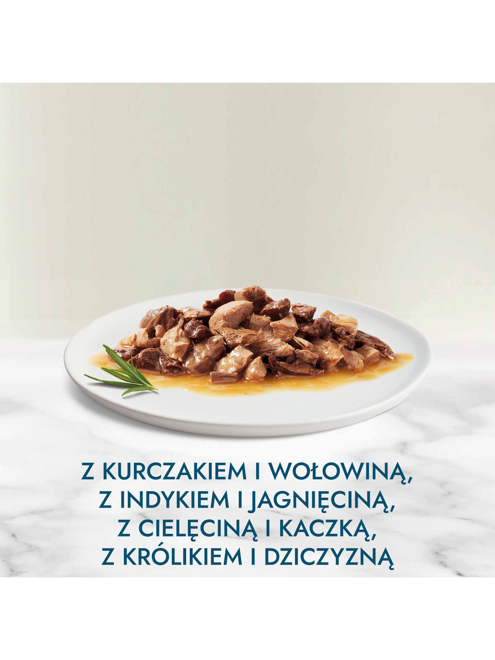 GOURMET Perle karma dla dorosłych kotów Mięsny Duet 4x85g