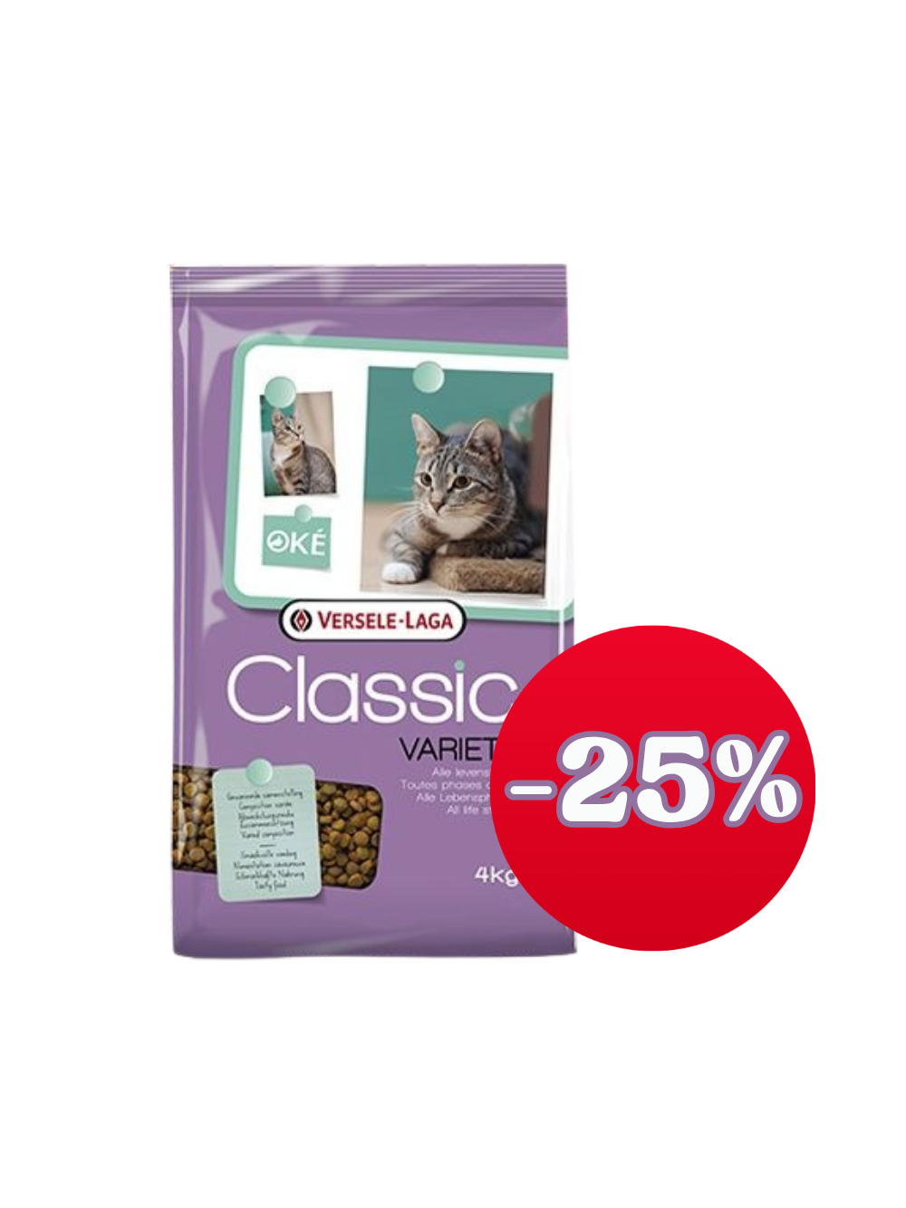 VERSELE-LAGA Classic Cat Variety 4kg