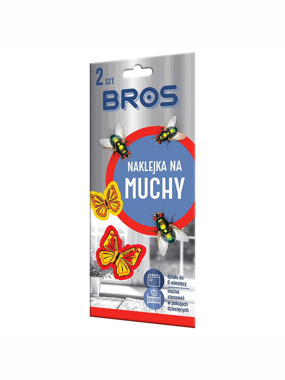 BROS Naklejka na muchy (2szt.)