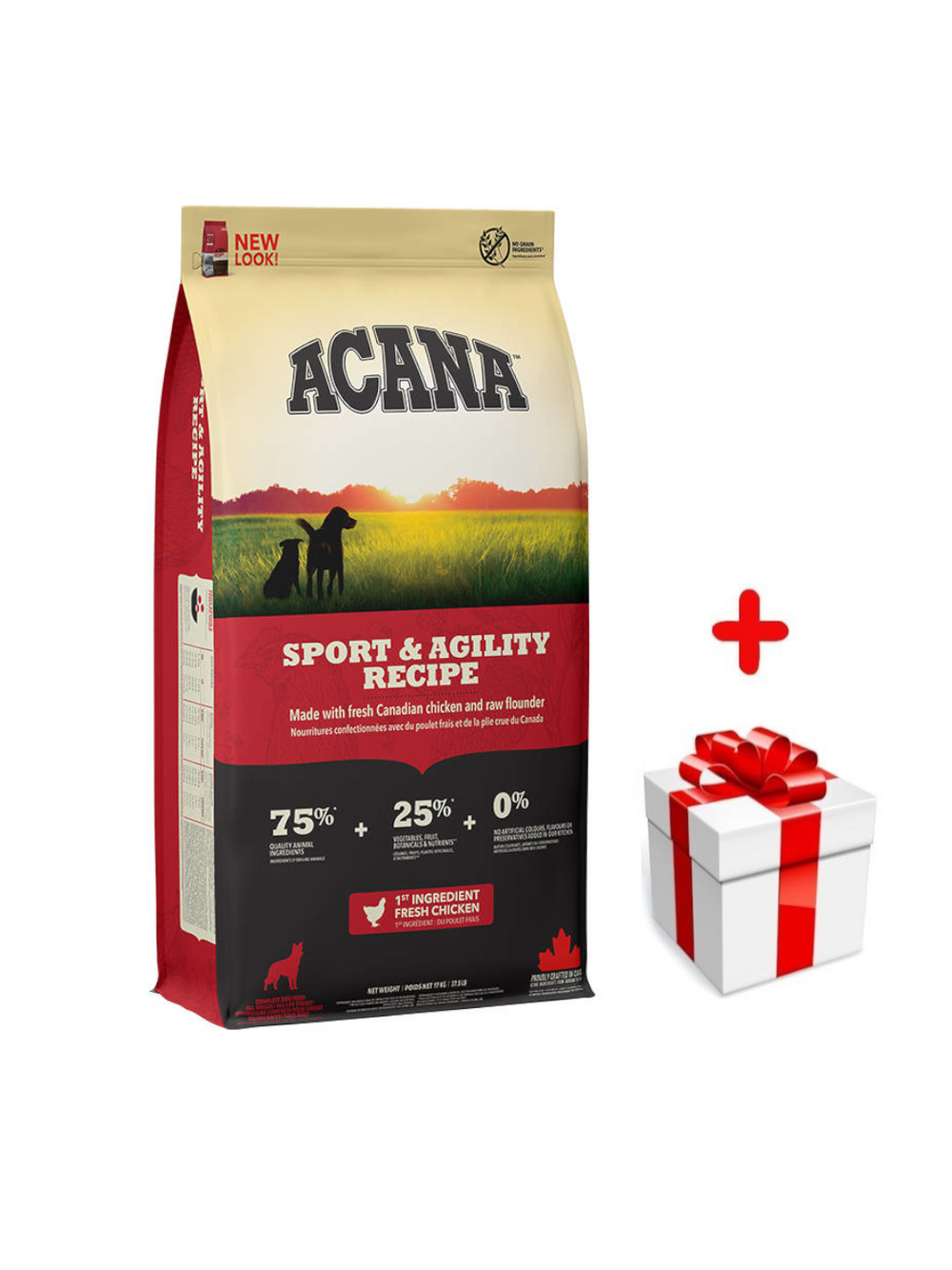 ACANA Sport & Agility 17kg + niespodzianka dla psa GRATIS!