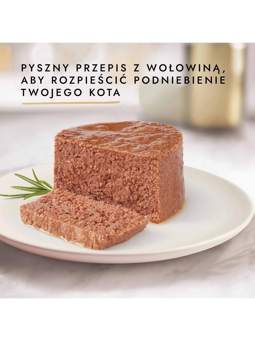 Purina Gourmet Gold mus z wołowiną 85g
