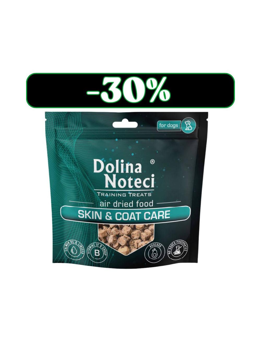 DOLINA NOTECI Training Treats Skin & Coat Care przysmaki treningowe dla psa 130g