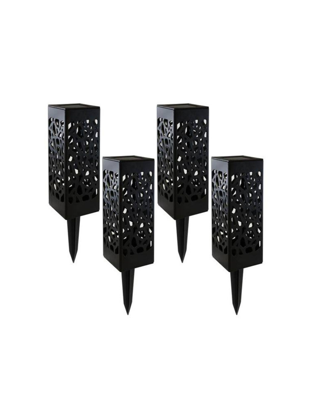4x lampa ogrodowa solarna ozdobna