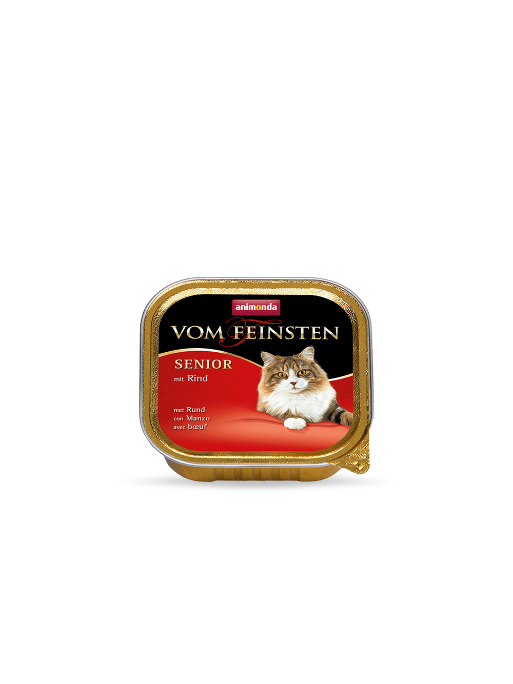 ANIMONDA Vom Feinsten Senior Cat smak: z wołowiną 100g