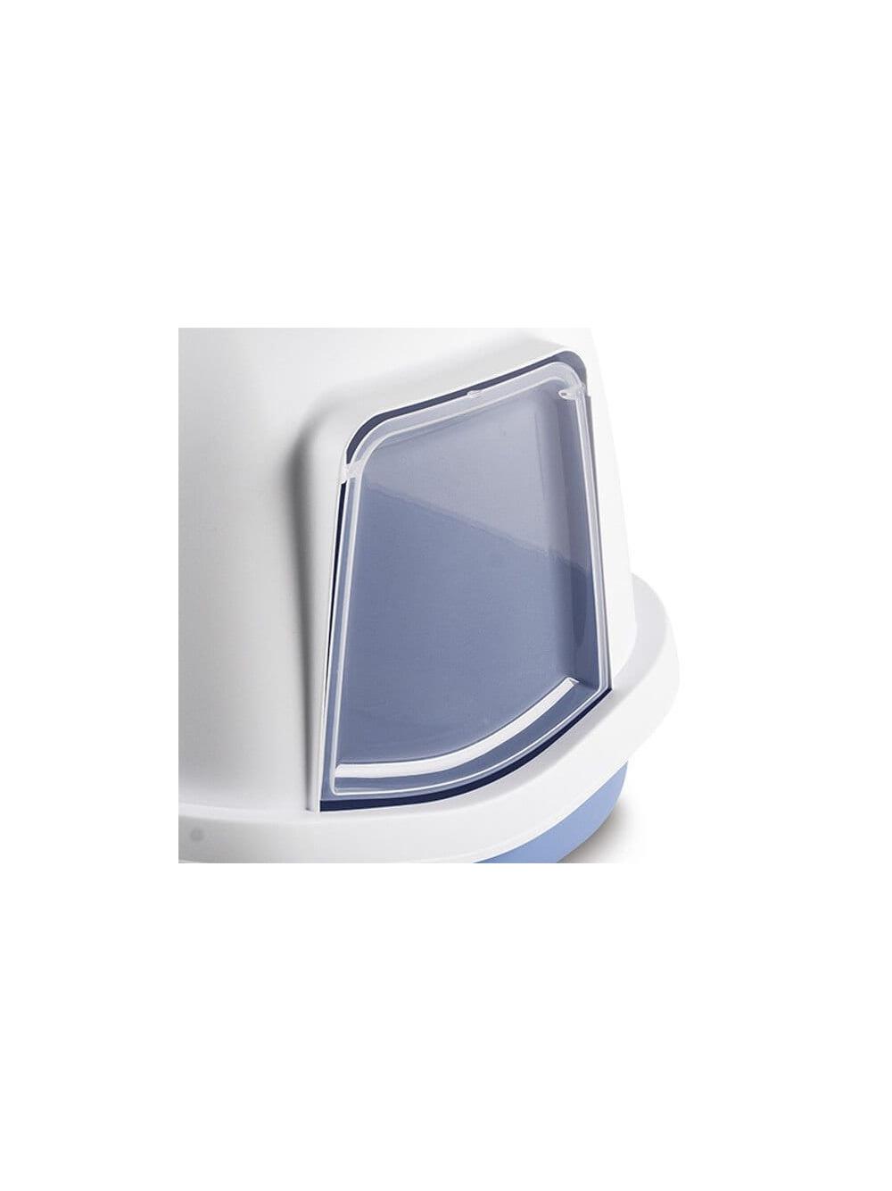 Stefanplast Kuweta Super Queen XXL z filtrem, biało-szary, 71 x 55 x 46,5 cm,