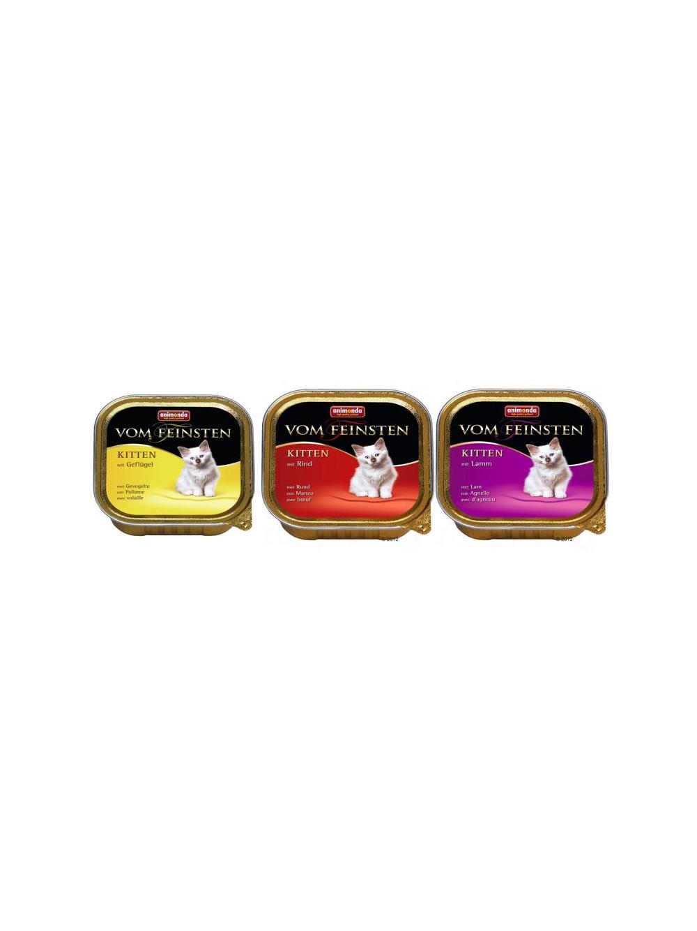 ANIMONDA Vom Feinsten Kitten MIX Smaków 30x100g