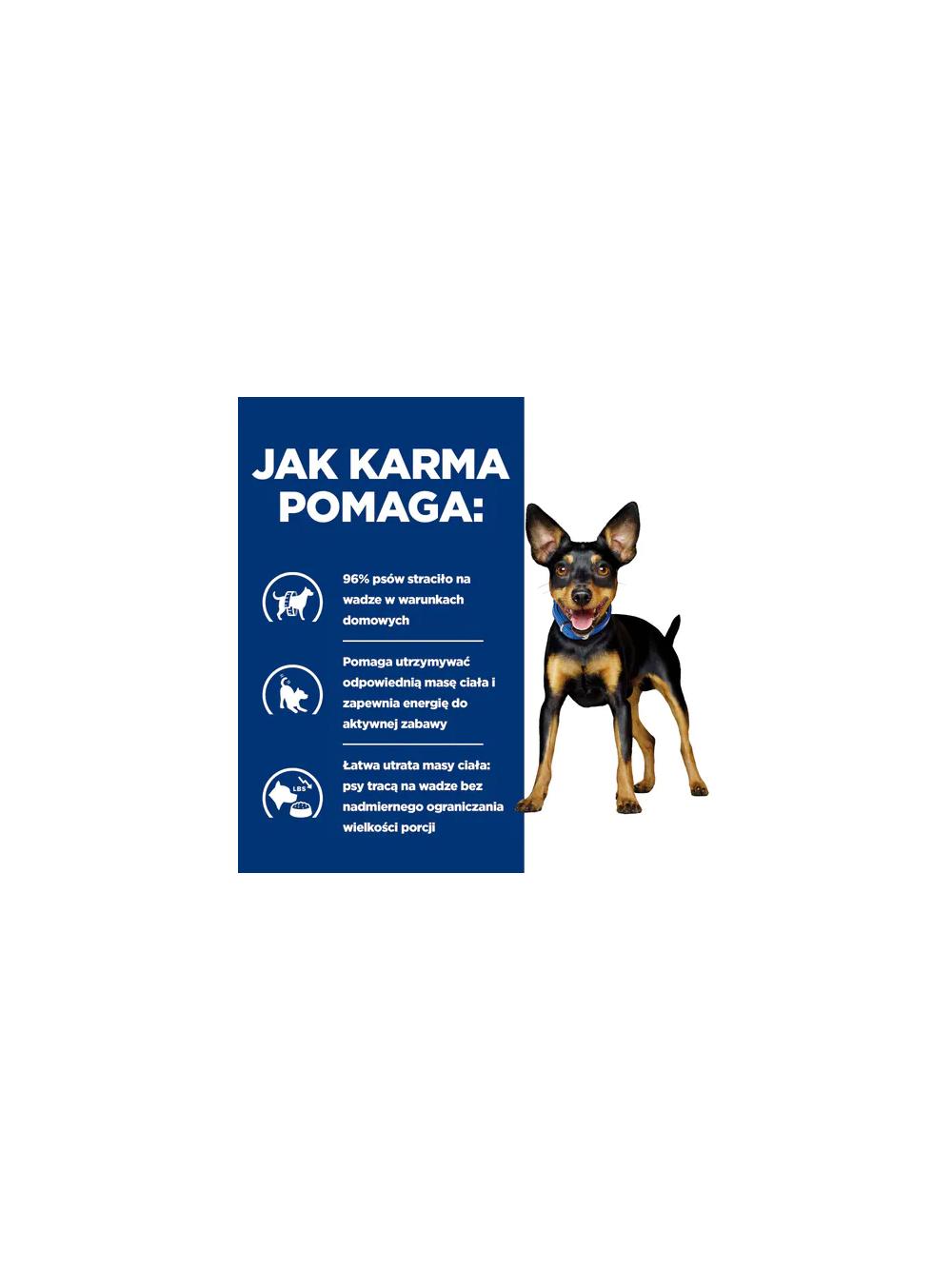 HILL'S PD Prescription Diet Metabolic Mini Canine 6kg + niespodzianka dla psa GRATIS!