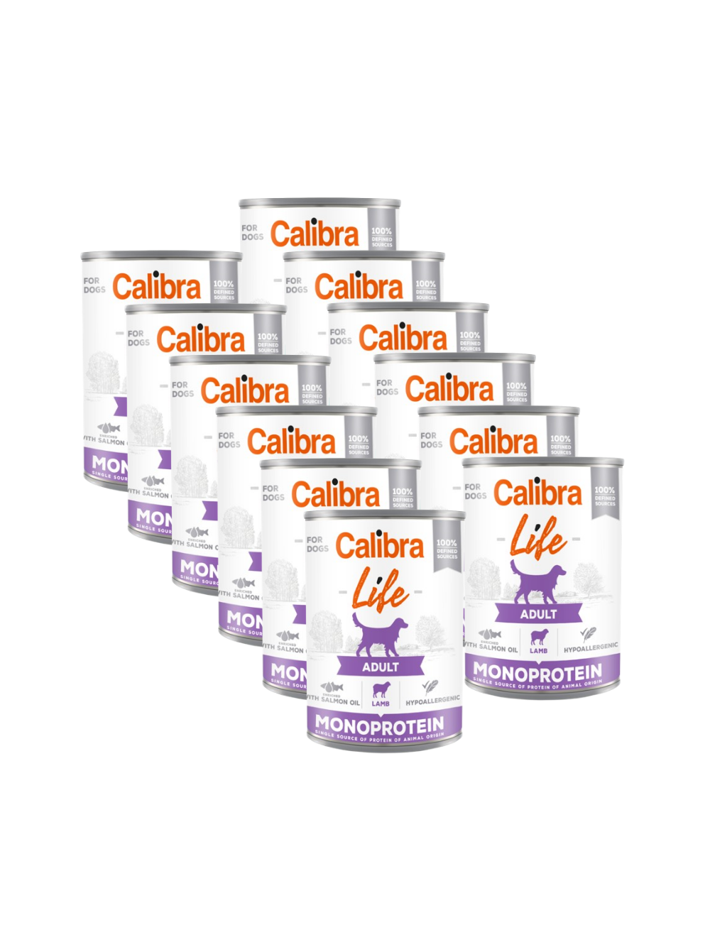 CALIBRA Dog Life Adult Lamb 12x400g