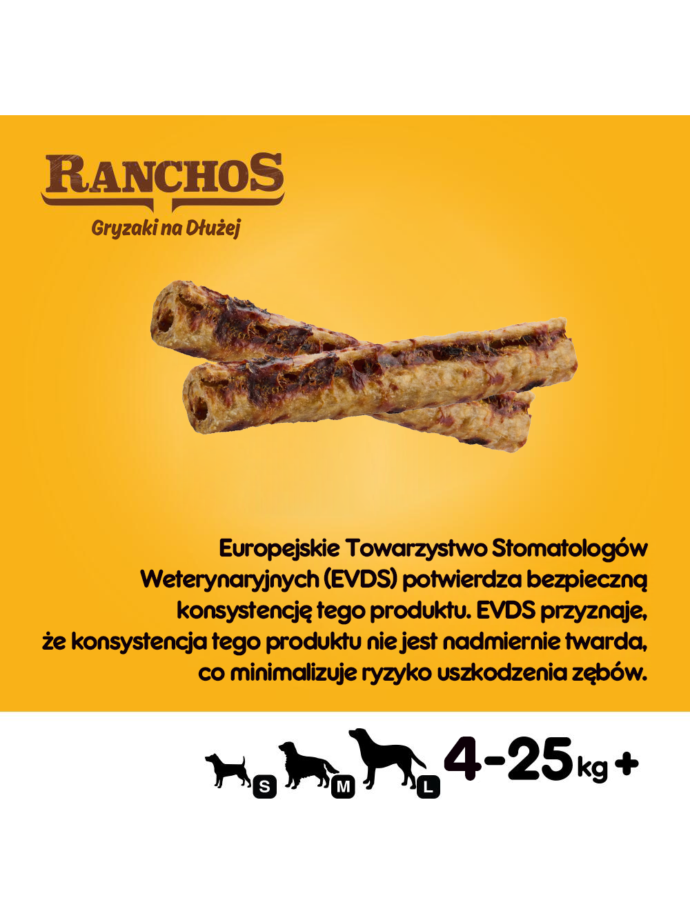 PEDIGREE - Ranchos Gryzaki na Dłużej 40 g – przysmaki dla psa, bogate w kurczaka, z marchewką