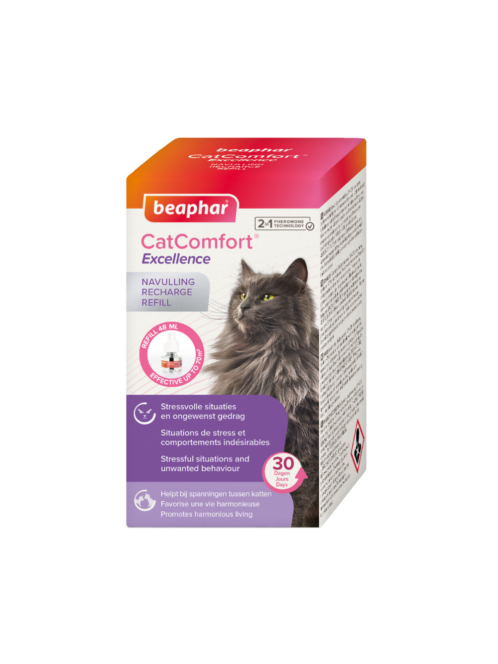 BEAPHAR Catcomfort EXCELLENCE 30 day refill 48ML -  z zawartością feromonów