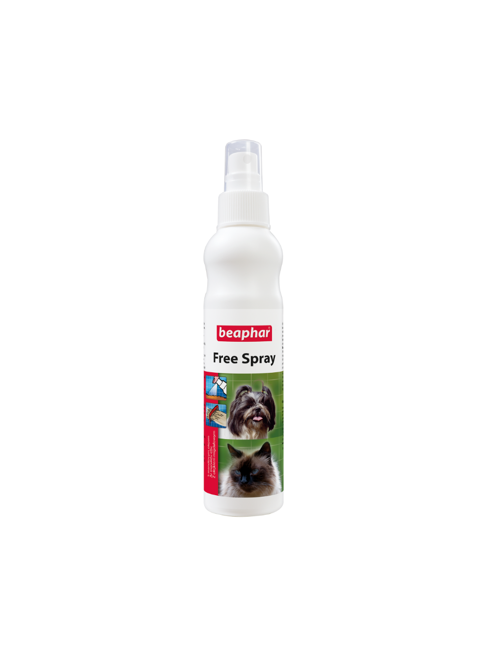 Beaphar FREE SPRAY 150ML - spray z olejkiem migdałowym ułatwiający rozczesywanie