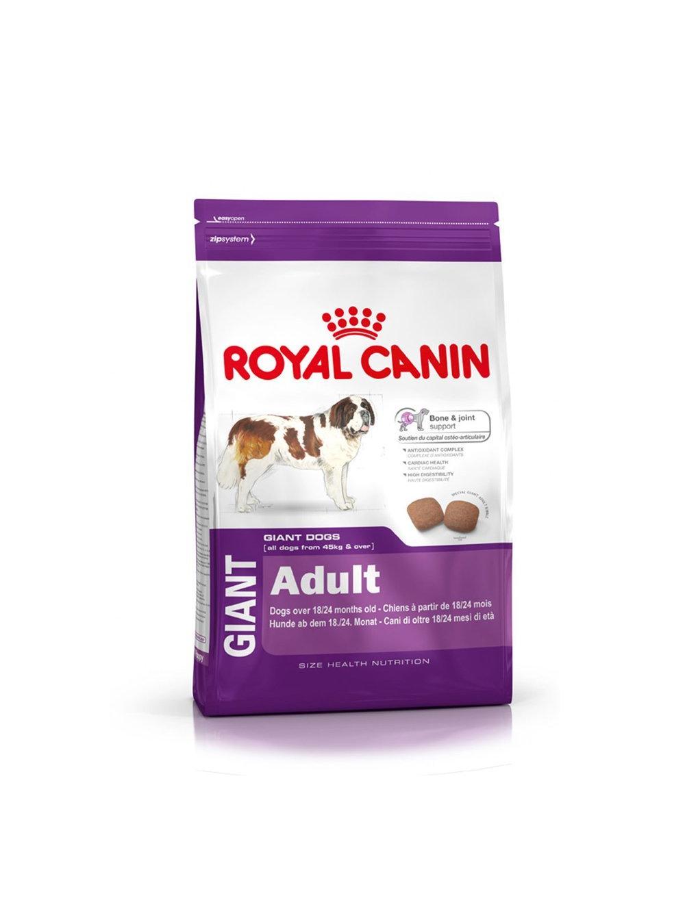 ROYAL CANIN Giant Adult 15kg karma sucha dla psów dorosłych, od 18/24 miesiąca życia, ras olbrzymich +  niespodzianka dla psa GRATIS!