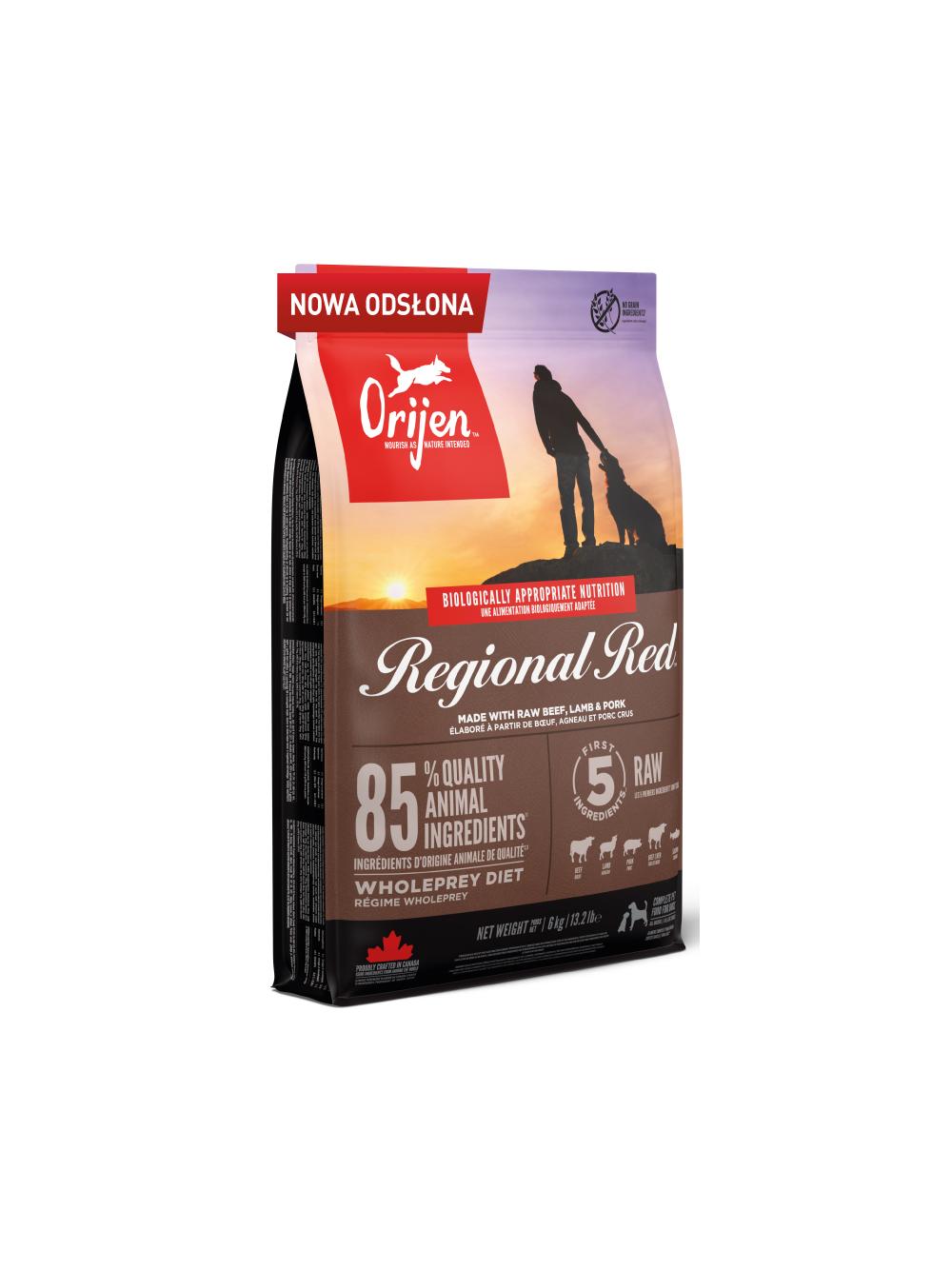 ORIJEN Regional Red Dog 6kg