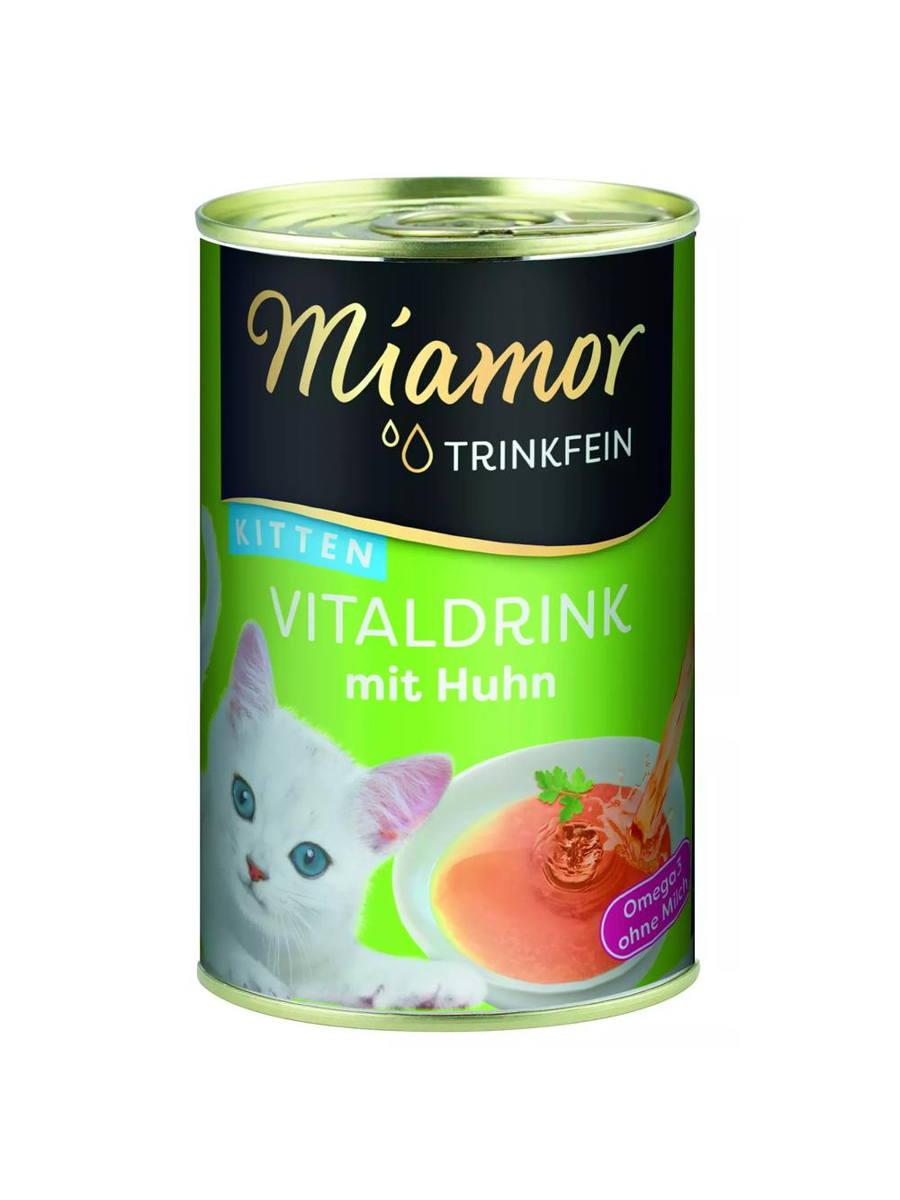 Miamor VitalDrink Kitten z kurczakiem 135ml