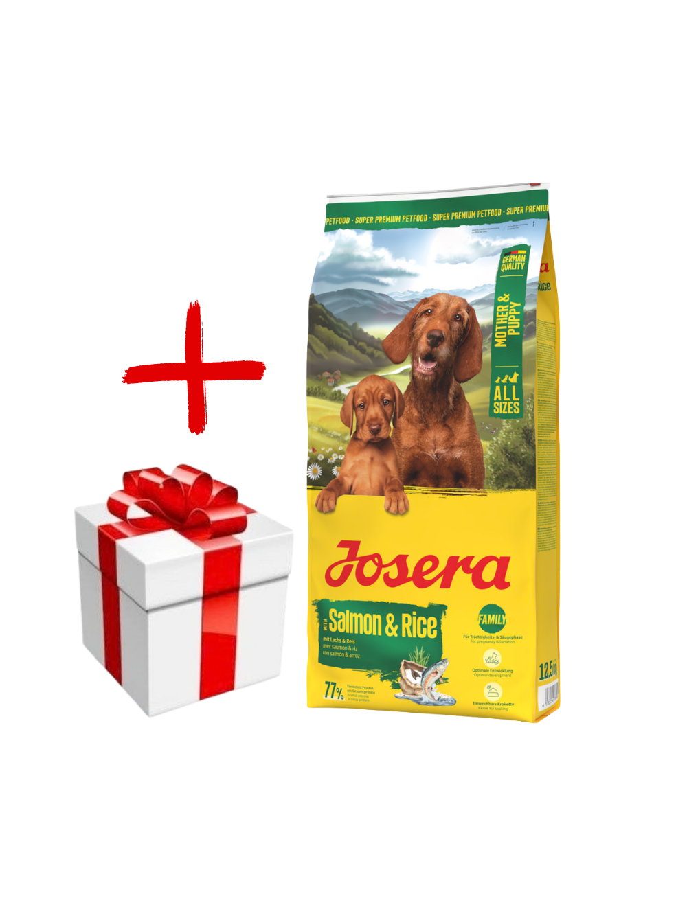 JOSERA Mother&Puppy 12,5kg + NIESPODZIANKA DLA PSA GRATIS!