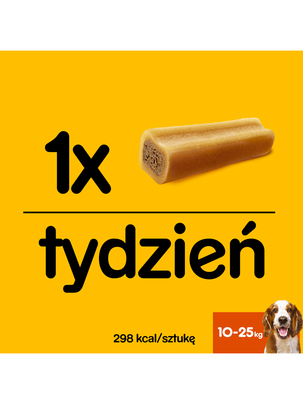 PEDIGREE® Jumbone™ 12x180g – przysmak dla dorosłych psów, o smaku wołowiny i drobiu