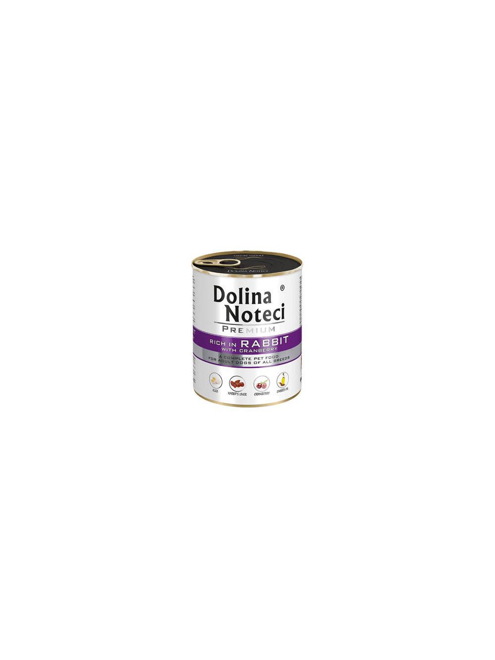 Dolina Noteci Premium Królik z żurawiną 800g