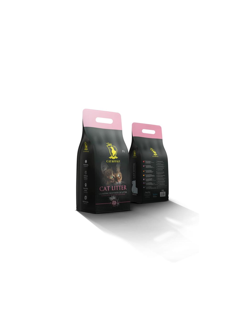 Cat Royale Baby Powder żwirek bentonitowy 5l 4kg/ opakowanie uszkodzone (8375,8550,9412,9425,9484,9506)!!!