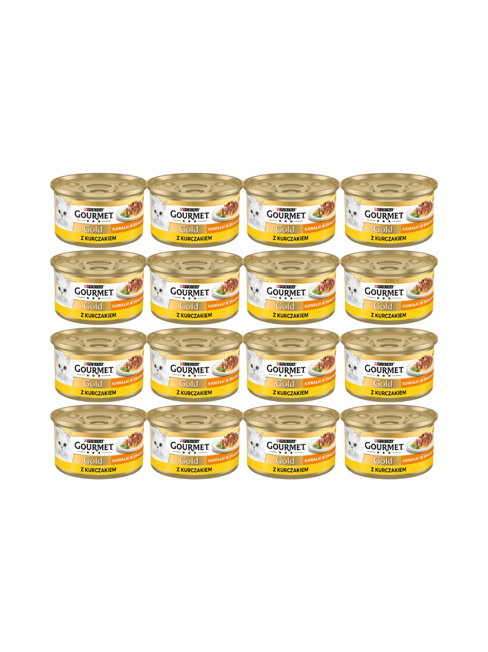 Purina Gourmet Gold Sauce Delight z kurczakiem 48x85g