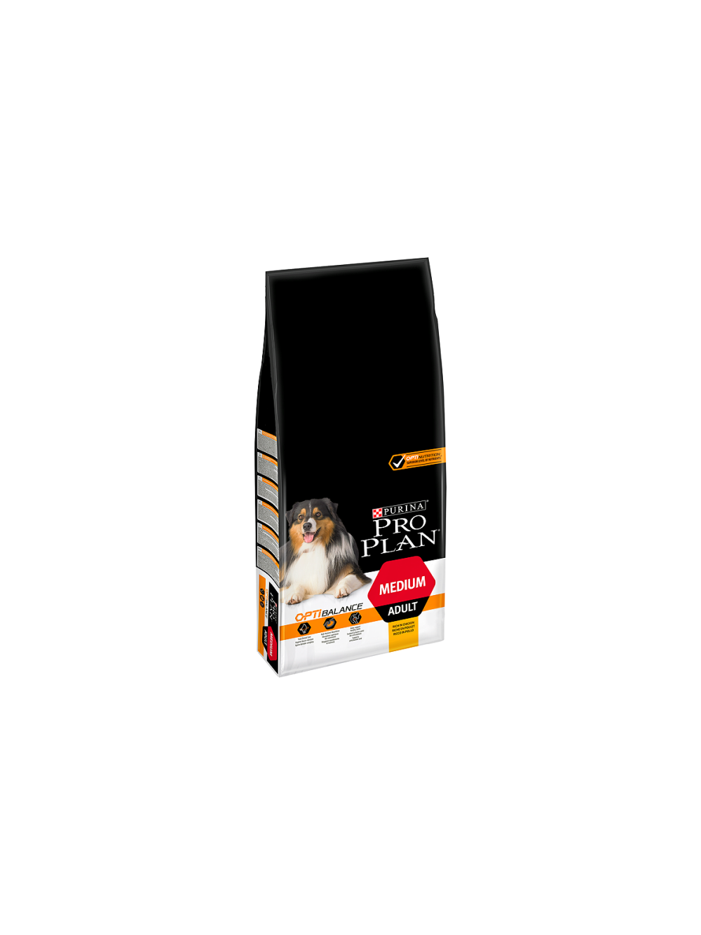 Purina Pro Plan Medium Adult Optibalance, kurczak i ryż 14kg / Opakowanie uszkodzone (8035,8309,9060)!!!