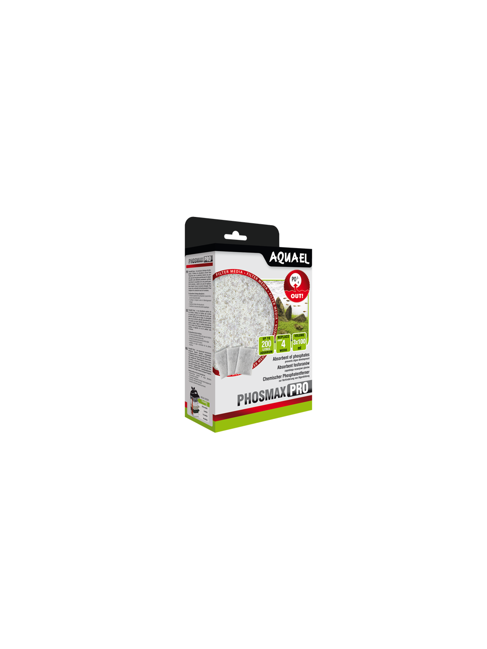 AQUAEL Wkład filtracyjny PHOSMAX PRO 3x100ml (N)
