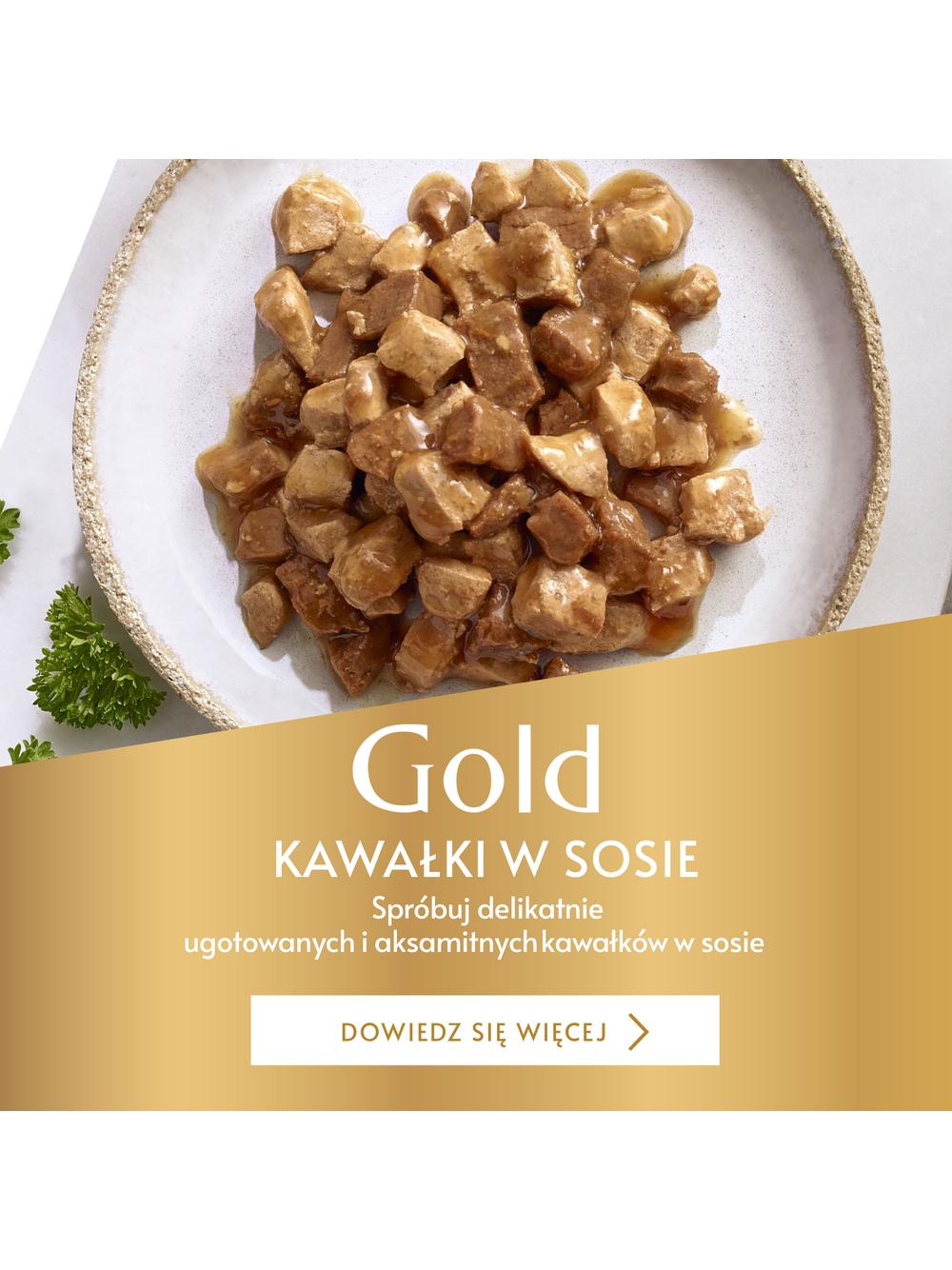 Purina Gourmet Gold Sauce Delight z kurczakiem 48x85g